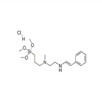 3-(N-Styrylmethyl-2-aminoethylamino)-propyltrimethoxysilane Hydrochloride CAS NO 34937-00-3